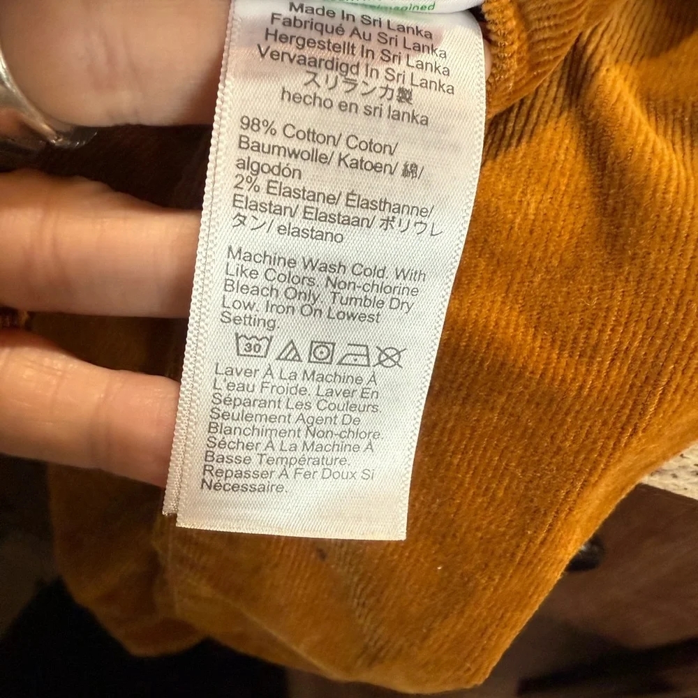 J.Crew Mustard Corduroy Pants - Picture 6 of 12
